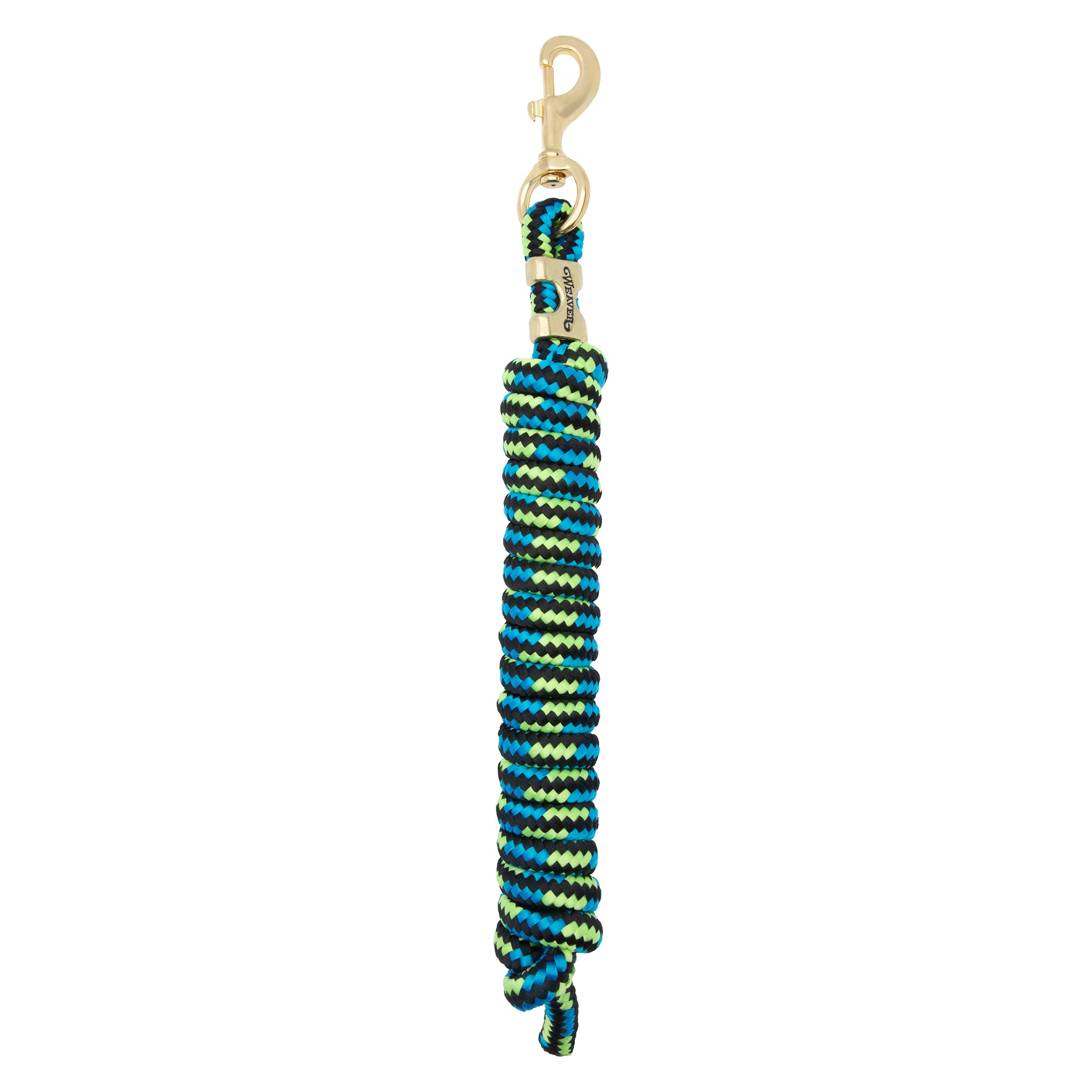 Weaver Leather Poly Horse Lead Rope with Solid Brass 225 Snap, 5/8