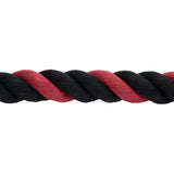 Color Cotton Lead Rope with Brass Plated 225 Snap, 5/8" x 8'