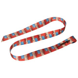 Patterned Poly Tie Strap with Holes, 1-3/4" x 60"