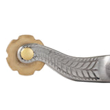 Men's Roping Spurs with Engraved Band
