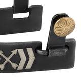 Mens Spur with Arrow Crossing Design