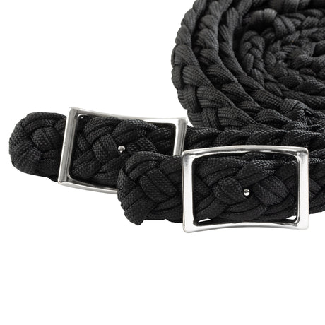 Braided Nylon Barrel Reins