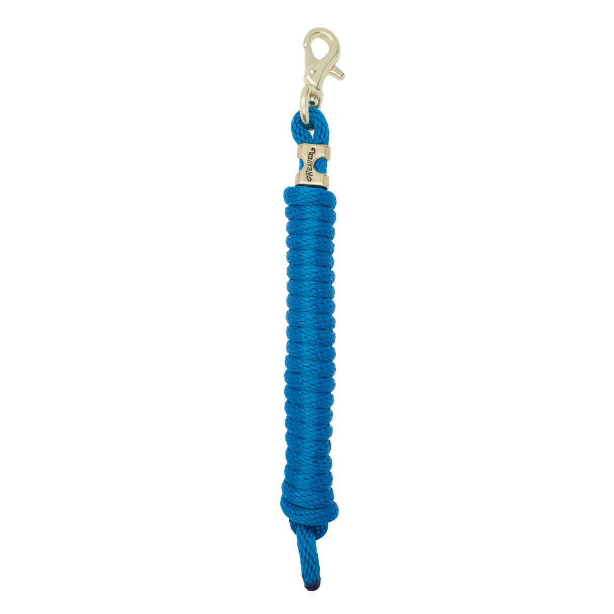 Poly Lead Rope with Brass Plated Bull Trigger Snap