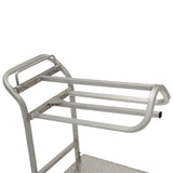 Rolling Tack Box with Saddle Rack