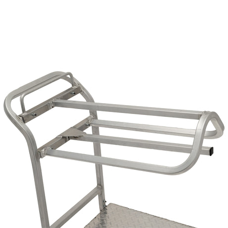 Rolling Tack Box with Saddle Rack