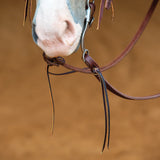 Working Tack Extra Heavy Harness Split Reins with Pineapple Knots, 5/8" x 8'