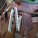 Patterned Poly Tie Strap with Holes, 1-3/4" x 60"