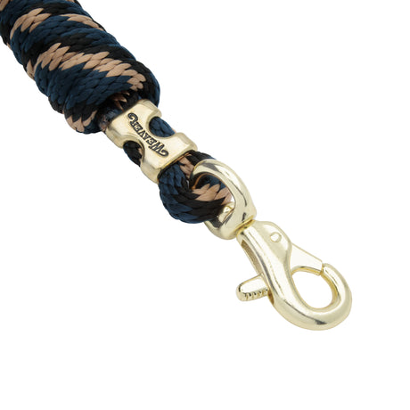 Poly Lead Rope with Brass Plated Bull Trigger Snap