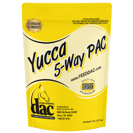dac® Yucca 5-Way PAC Trace Mineral Supplement for Horses