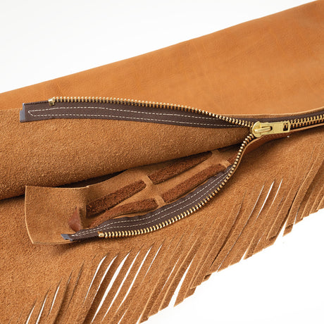 Western Leather Chaps, Water Resistant Hermann Oak