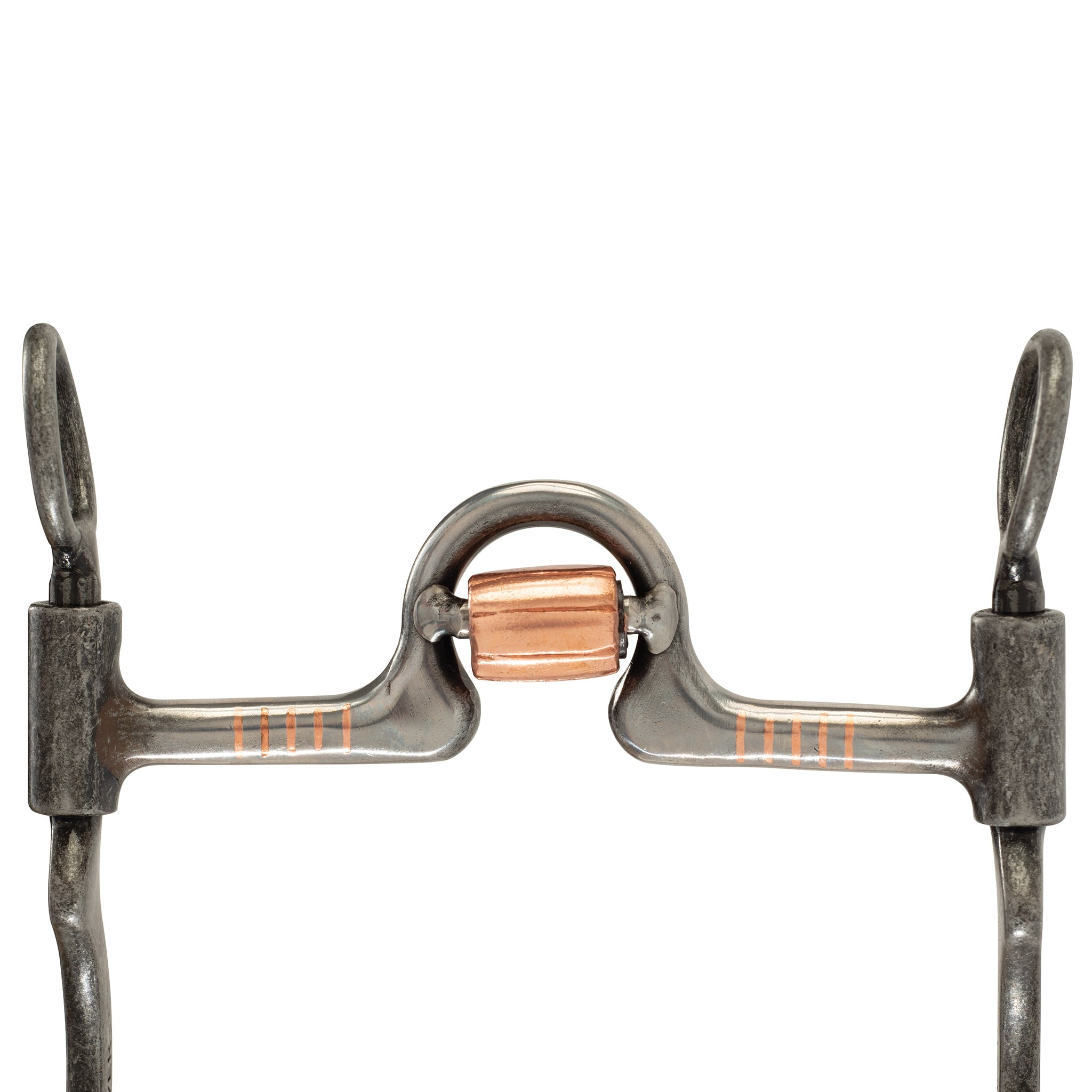 Ported Horse Bit with Copper Cricket Mouthpiece – Weaver Equine