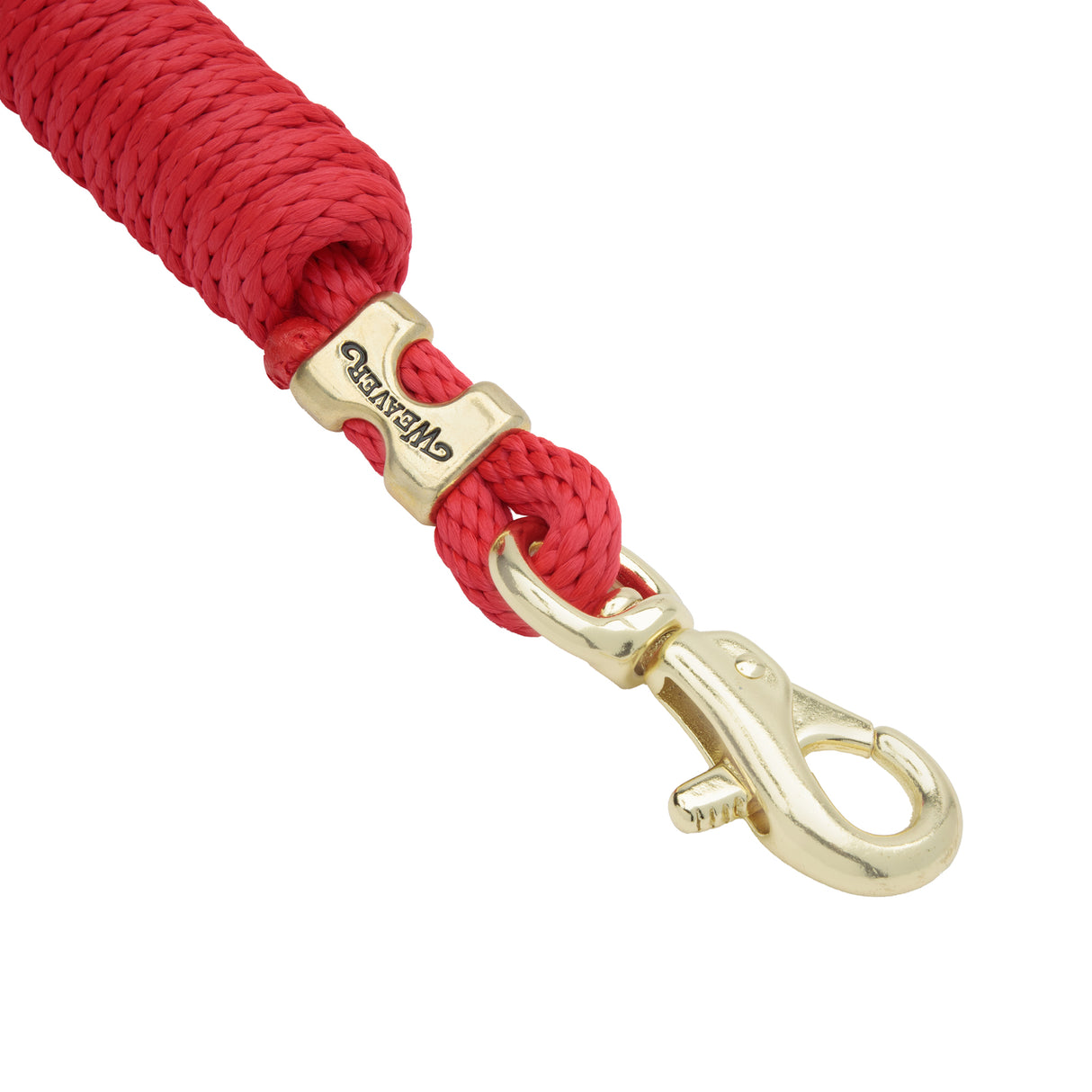 Poly Lead Rope with Brass Plated Bull Trigger Snap