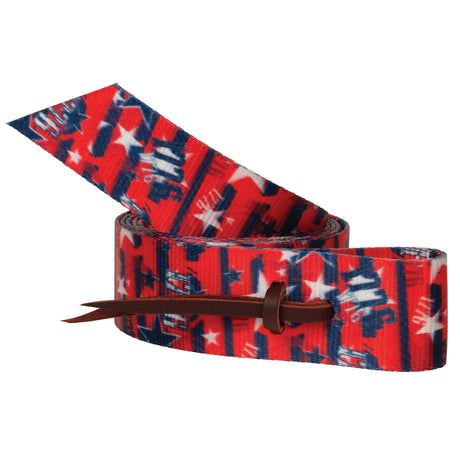 Patterned Poly Tie Strap with Holes, 1-3/4" x 60"