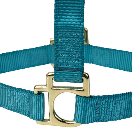Poly Horse Halter, Non-Adjustable with Throat Snap, Weanling to Large