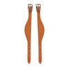Bridle Leather Fender Hobbles, Flared