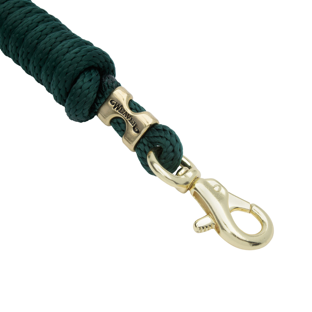 Poly Lead Rope with Brass Plated Bull Trigger Snap