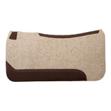Contoured Wool Blend Felt Saddle Pad, 3/4”