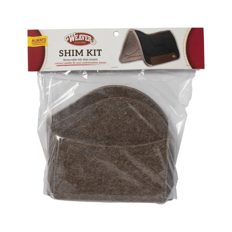 Felt Shim Saddle Pad Insert Kit – Natural