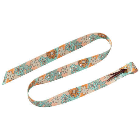 Patterned Poly Tie Strap with Holes, 1-3/4" x 60"