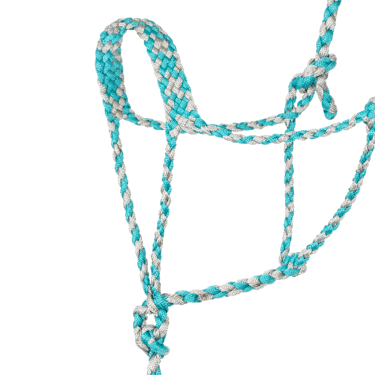 Braided Rope Halter Weaver Leather Braided Horse Rope Halter with 10' Lead – Weaver Equine