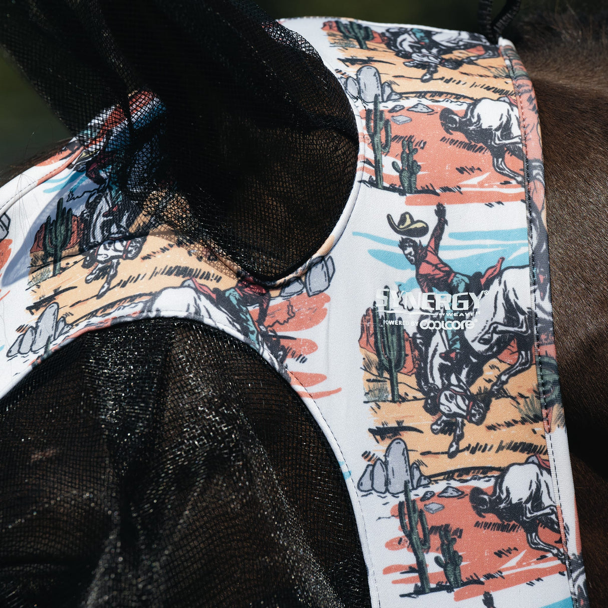 Equine Lycra® Fly Masks Powered by Coolcore®