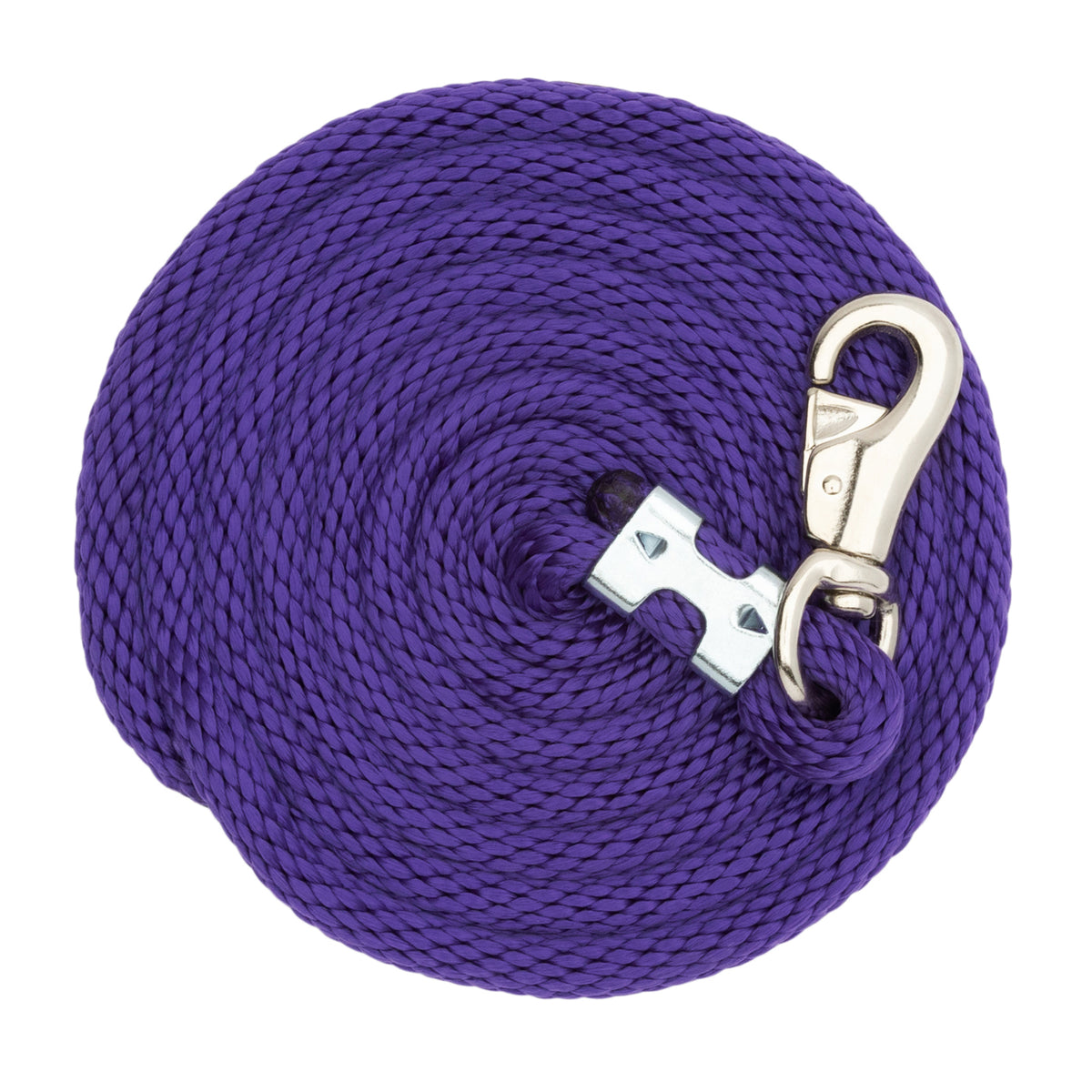 Bull Lead Rope Weaver Leather Poly Horse Lead Rope with Nickel Plated Bull Snap, 5/8 ...