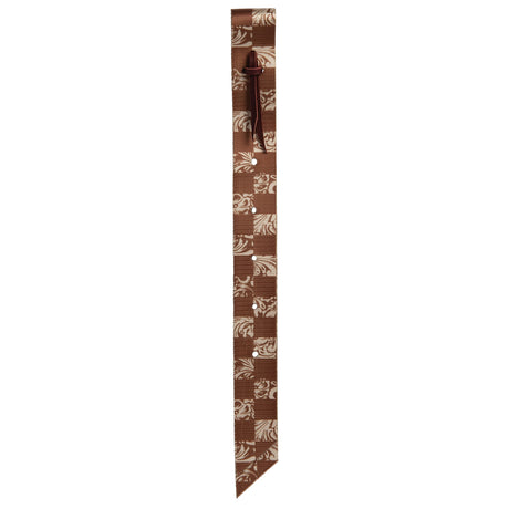 Patterned Poly Tie Strap with Holes, 1-3/4" x 60"