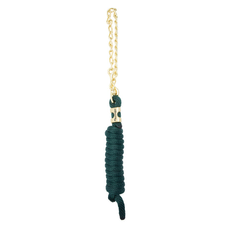 Poly Lead Rope with Brass Plated Swivel Chain