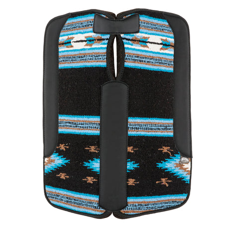 Contoured Single Weave Wool Blend Felt Saddle Pad