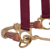 Horseman's Halter with Side Ring