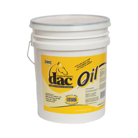 dac® Oil Supplement for Horses, with Flaxseed Oil, Fish Oil & Vitamin E