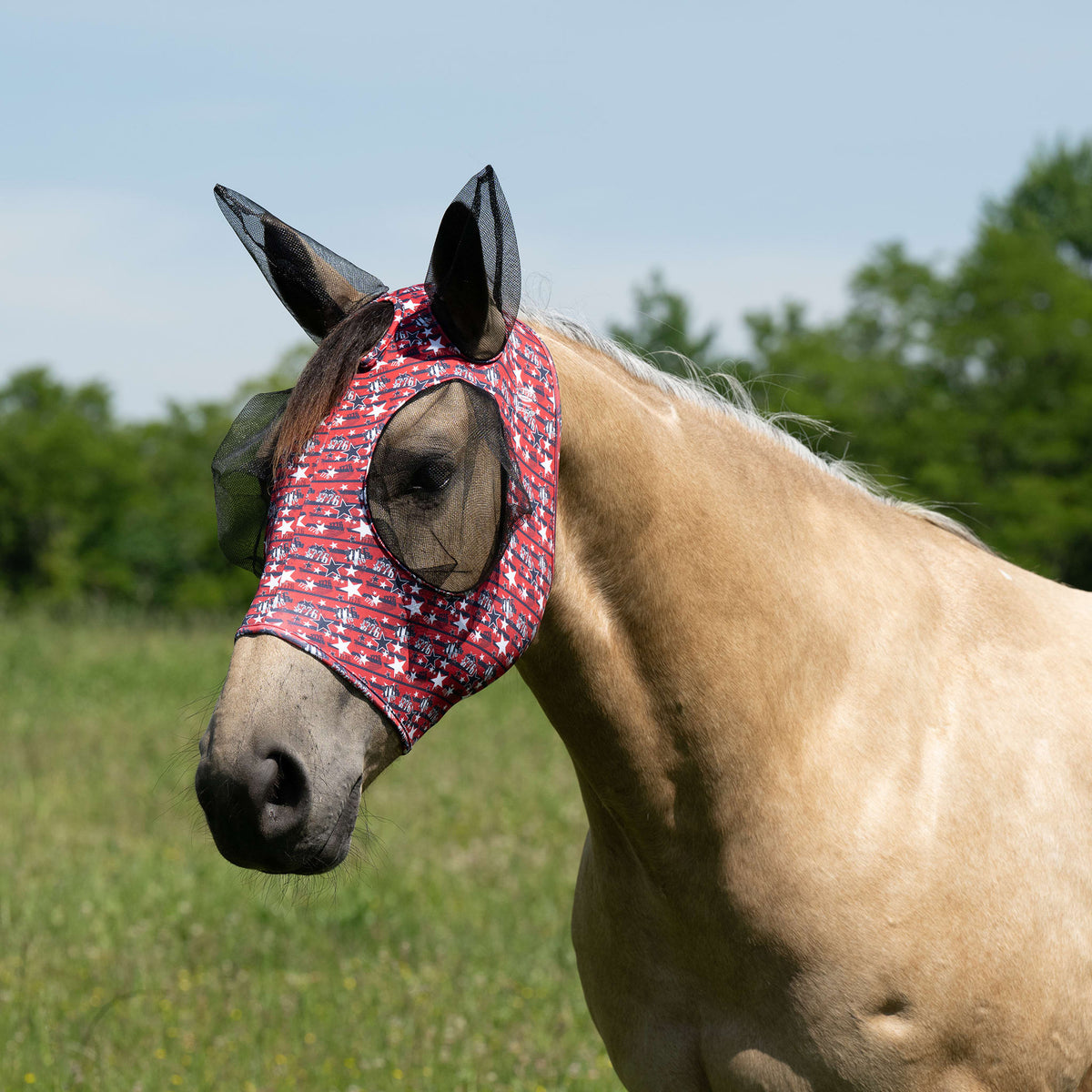 Equine Lycra® Fly Masks Powered by Coolcore®