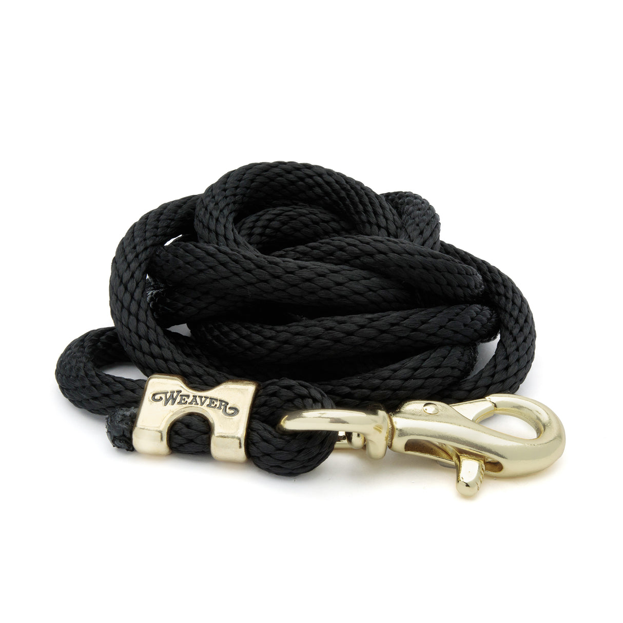 Poly Lead Rope with Brass Plated Bull Trigger Snap