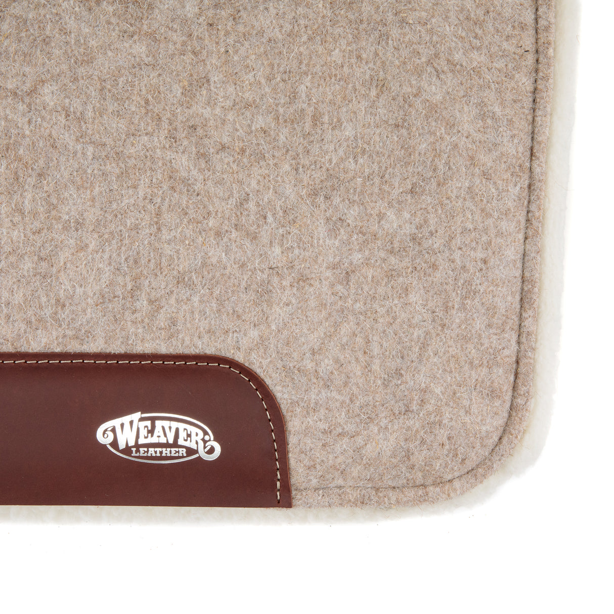 Contoured Wool Blend Felt Saddle Pad