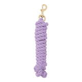 Cotton Lead Rope with Brass Plated 225 Snap, 5/8" x 10'