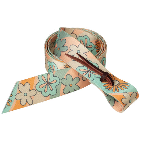 Patterned Poly Tie Strap with Holes, 1-3/4" x 60"