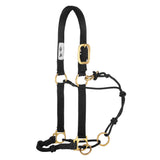 Horseman's Halter with Side Ring