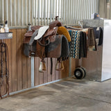 Portable Saddle Pad Rack