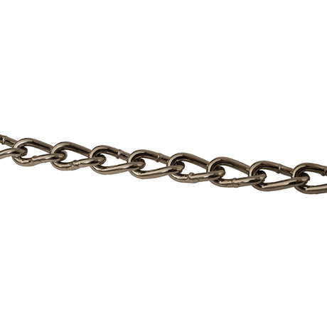 Barcoded 730 Lead Chain, 30", Nickel Plated