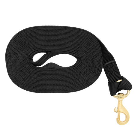 Flat Nylon Lunge Line, 1" x 24 with Snap