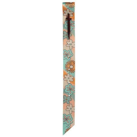 Patterned Poly Tie Strap with Holes, 1-3/4" x 60"