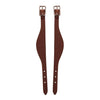 Bridle Leather Fender Hobbles, Flared