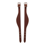 Bridle Leather Fender Hobbles, Flared