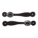 Women's Bridle Leather Spur Straps