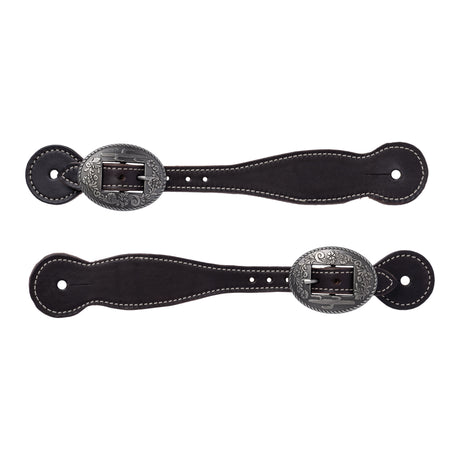 Women's Bridle Leather Spur Straps