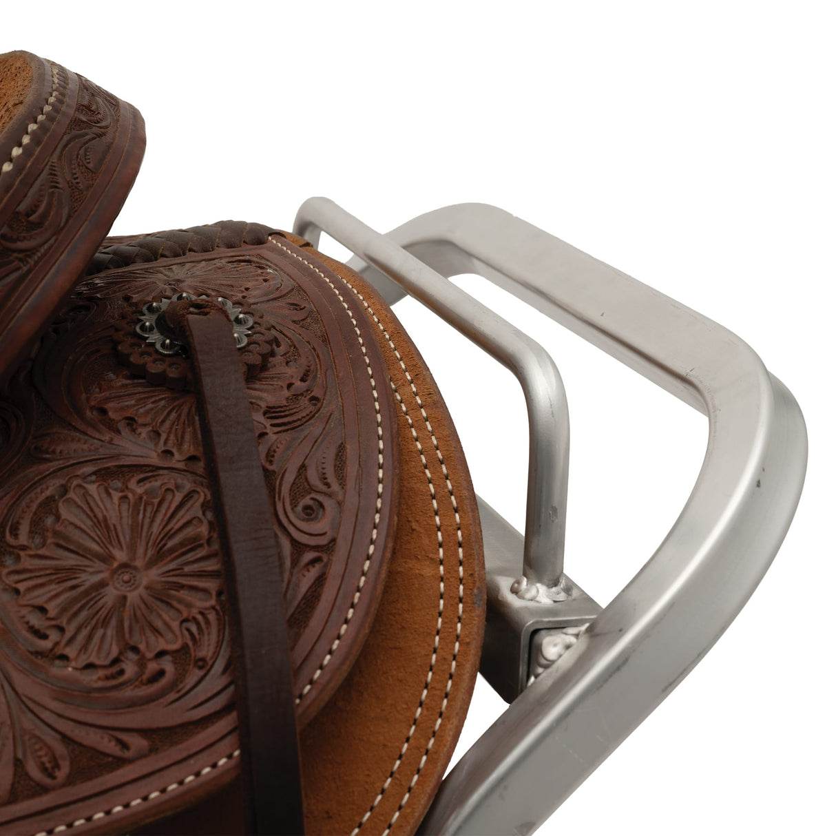 Rolling Tack Box with Saddle Rack