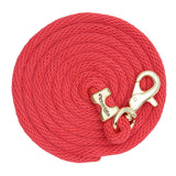 Poly Lead Rope with Brass Plated Bull Trigger Snap