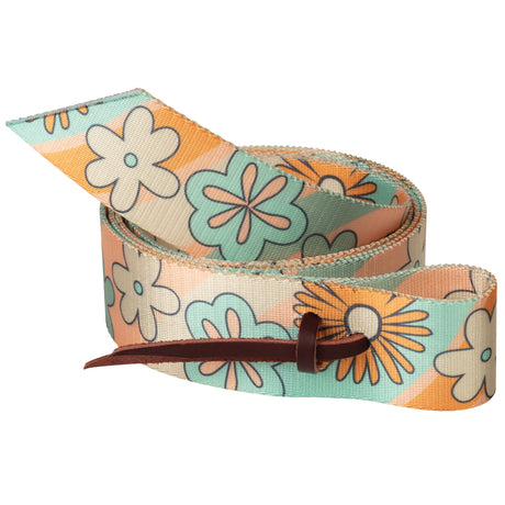 Patterned Poly Tie Strap with Holes, 1-3/4" x 60"