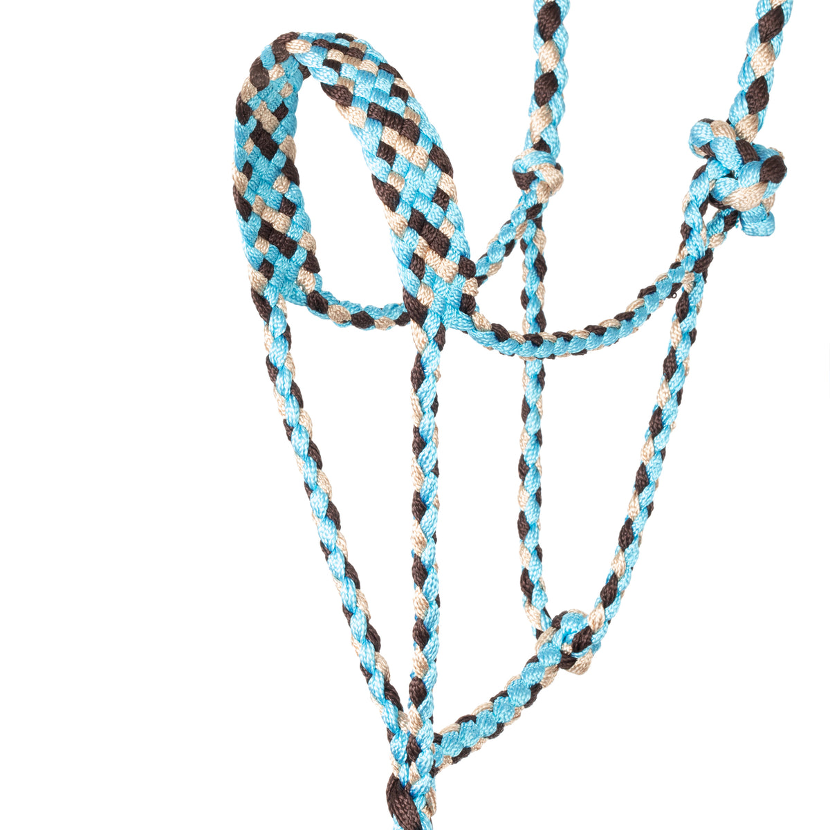 Braided Rope Halter Weaver Leather Braided Horse Rope Halter with 10' Lead – Weaver Equine
