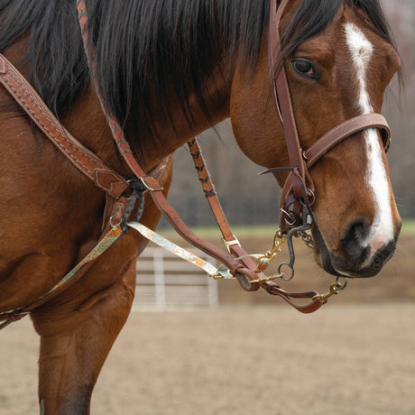 Patterned Deluxe Horse Tie Down Strap